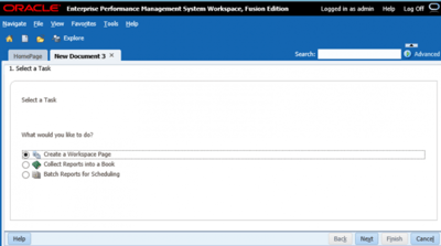 Opzetten reporting batch HFM