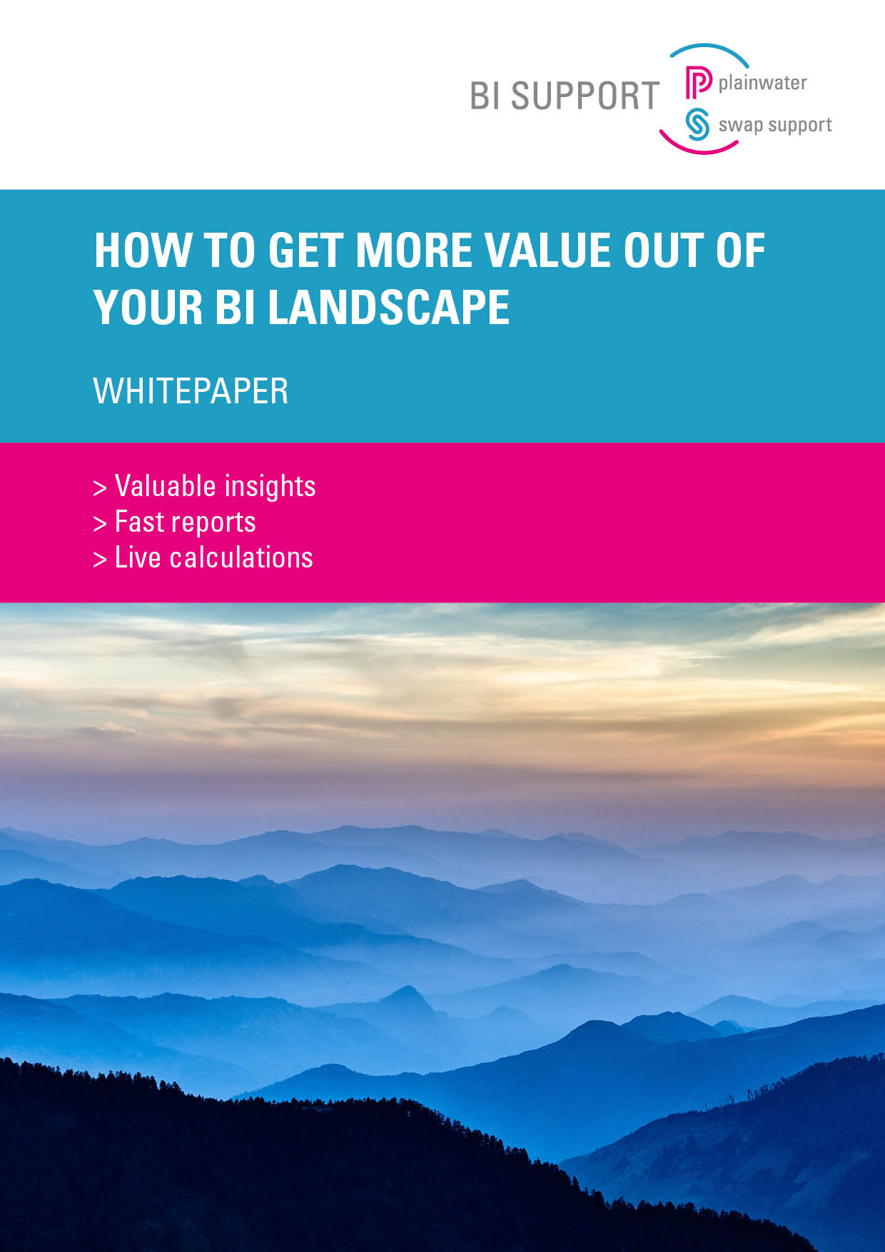 Cover Whitepaper BI Landscape ENG