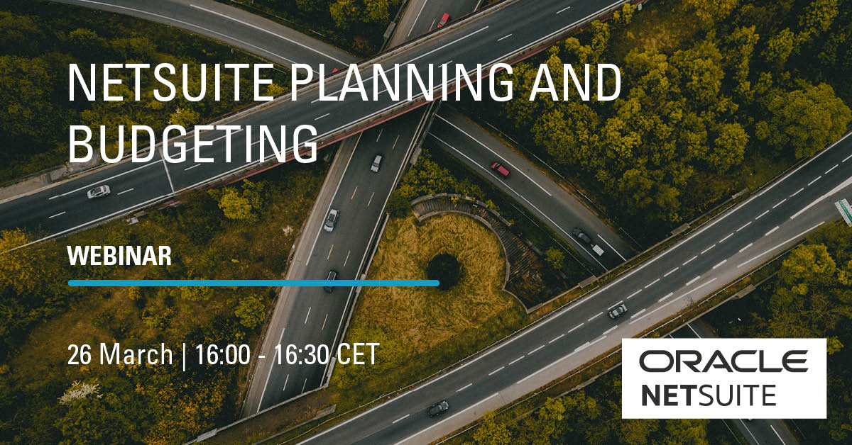 Webinar NetSuite Planning and Budgeting